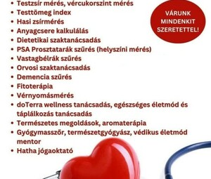 Ingyenes egészségügyi szűrés