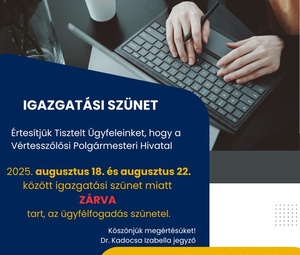 Igazgatási szünet!!!!